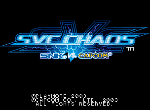 SNK Vs. Capcom: SVC Chaos